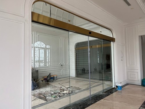 5 bước lắp đặt cửa tự động chi tiết tại Nhôm kính Hiền Vinh