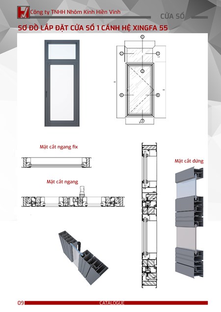 Cửa sổ nhôm Xingfa mang đến cho không gian sống của bạn sự tươi sáng, thông thoáng và đầy sức sống. Với thiết kế chắc chắn và mẫu mã đa dạng, bạn có thể lựa chọn cho ngôi nhà của mình một bộ cửa sổ tuyệt đẹp và tiện dụng.