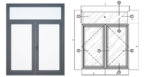 HIVIDOOR chuyên cung cấp cửa sổ nhôm Xingfa 2 cánh đạt chuẩn chất lượng