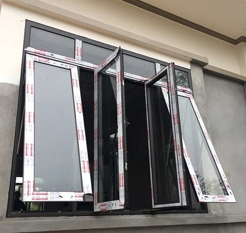 Mẫu cửa sổ mở hất 2 cánh