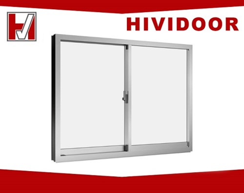Mẫu cửa sổ nhôm kính lùa 2 cánh bán chạy tại HIVIDOOR