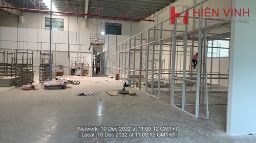 Thi công vách ngăn nhà xưởng uy tín tại Bình Dương