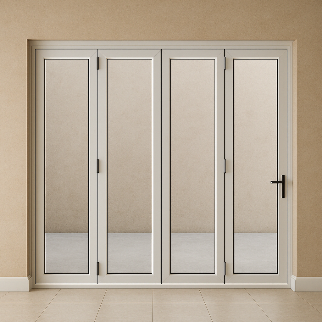 Cửa đi xếp trượt - 4 cánh - Hệ SFD80