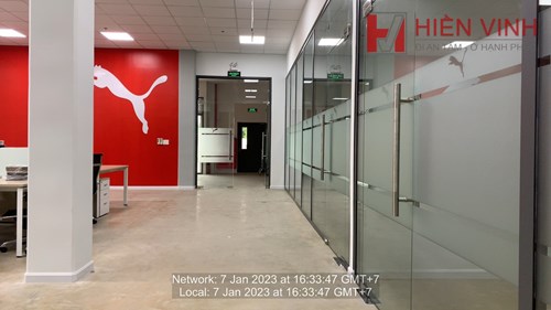 Vách ngăn kính văn phòng PUMA