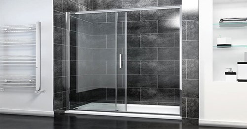 Cửa kính trượt mở sang trọng, ấn tượng