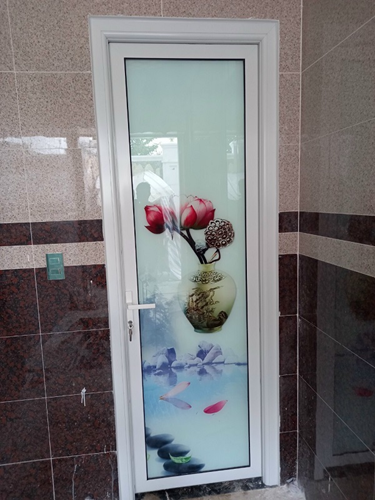 Cửa nhôm Xingfa bình hoa siêu đẹp