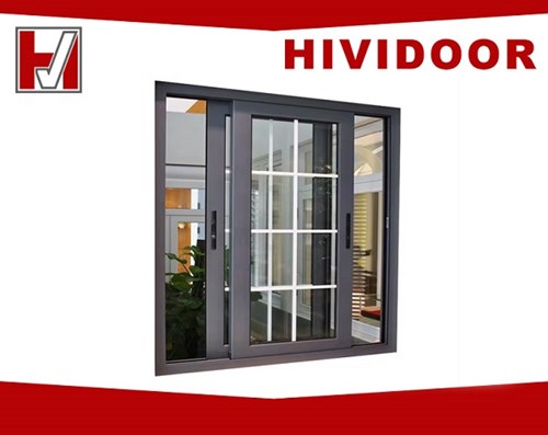 Cửa sổ mở 2 cánh dạng trượt thiết kế chắc chắn