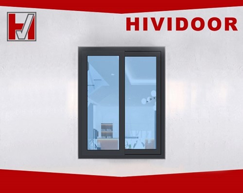 Cửa sổ lùa nhôm kính 2 cánh kích thước nhỏ