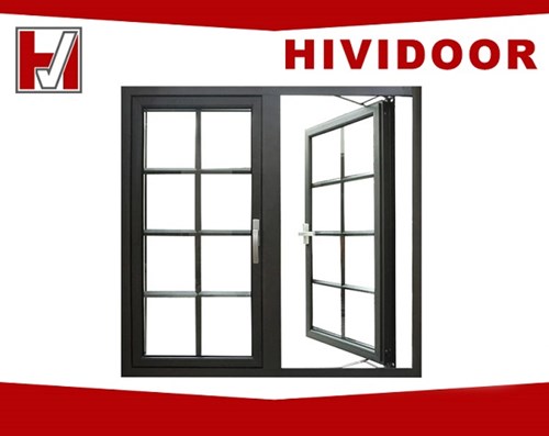 Bộ cửa Xingfa 2 cánh với khung nhôm chắc chắn, chông rỉ sét