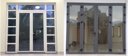 Xét về giá cả thì cửa nhựa lõi thép có giá rẻ hơn so với cửa nhôm Xingfa