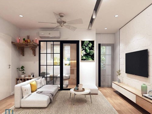 Vách kính tại công ty Hiền Vinh
