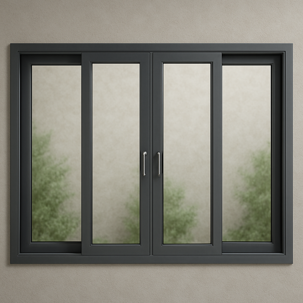 Cửa sổ mở trượt - 4 cánh - Hệ SW65