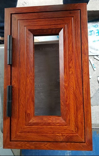 Cửa sổ nhôm Xingfa vân gỗ đẹp mắt, ấn tượng